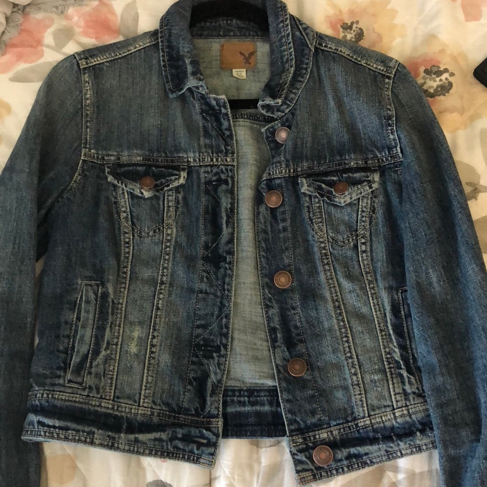Jean jacket! Great color! Hardly worn